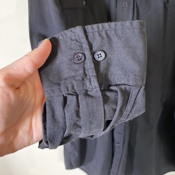 Vintage Wrangler Western Button-Up Shirt with Native American Embroidery Men's L - Picture 6 of 10